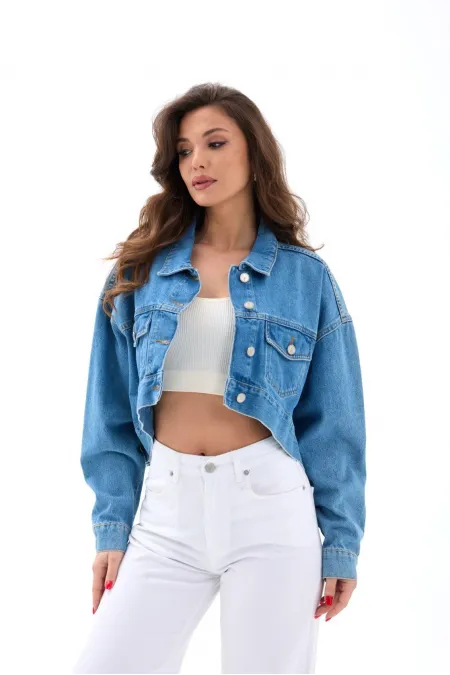VESTE EN JEAN 6600 - BLEUE