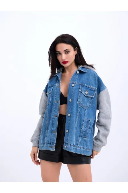 VESTE EN JEAN 6712 - BLEUE