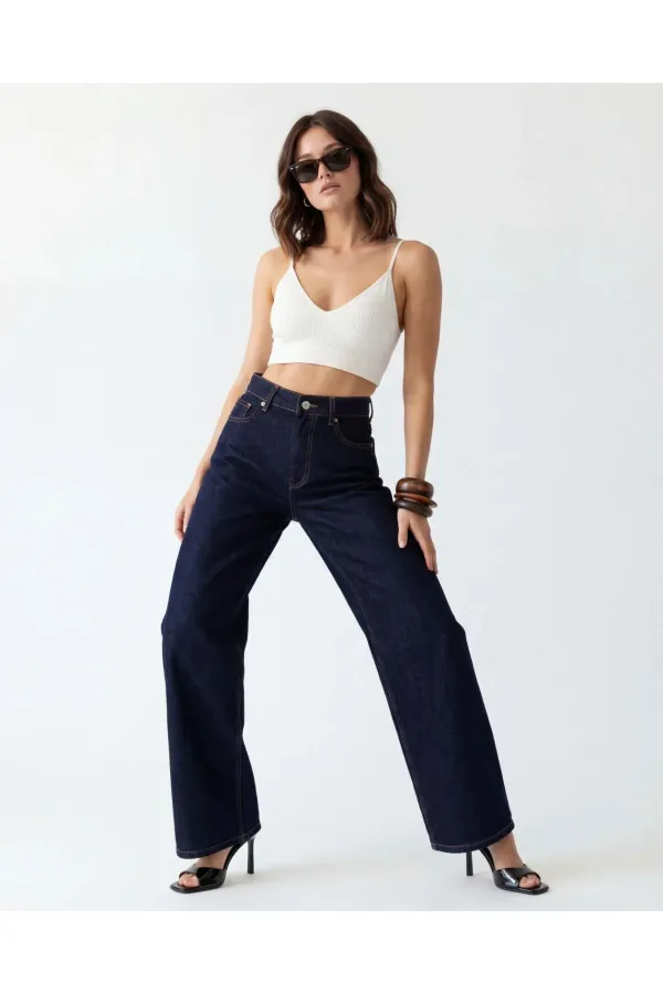 7640 KOT PANTOLON-DARK BLUE