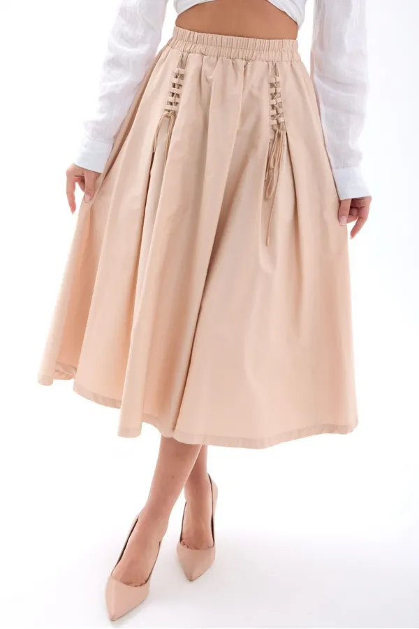 7004 SKIRT - BEIGE