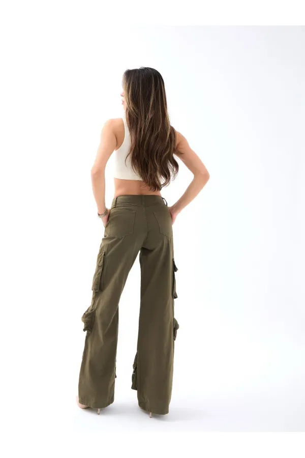 6486 PANTS - KHAKI