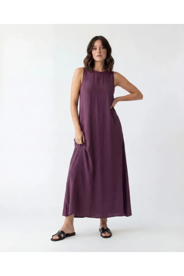 7642 ELBİSE-BORDO 7642 ELBİSE-BORDO