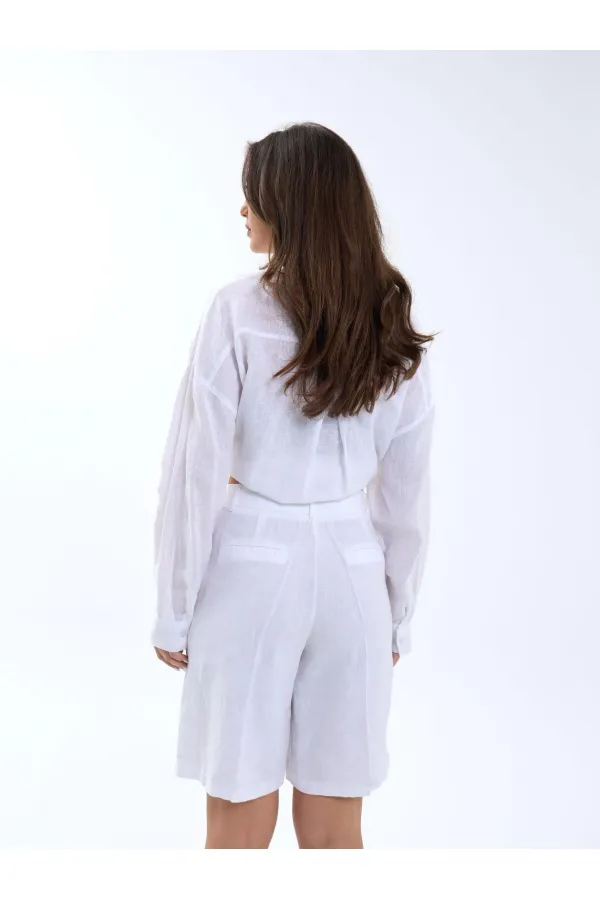 7066 ŞORT-BEYAZ