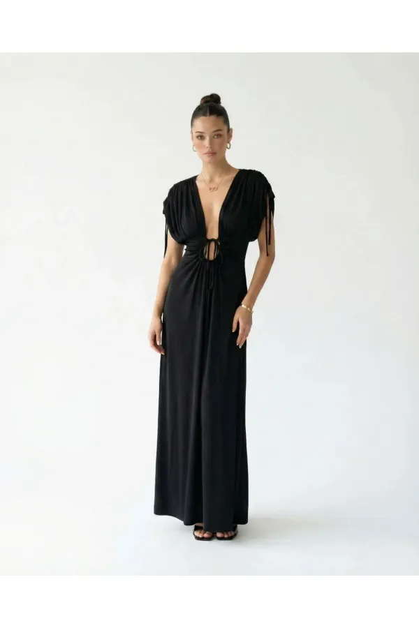7622 DRESS - BLACK