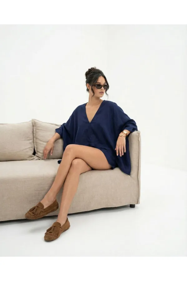 7578 SHORTS - BLEU MARINE