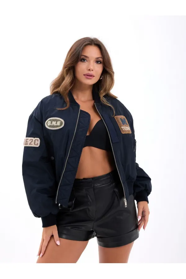 VESTE 7186 - BLEU MARINE