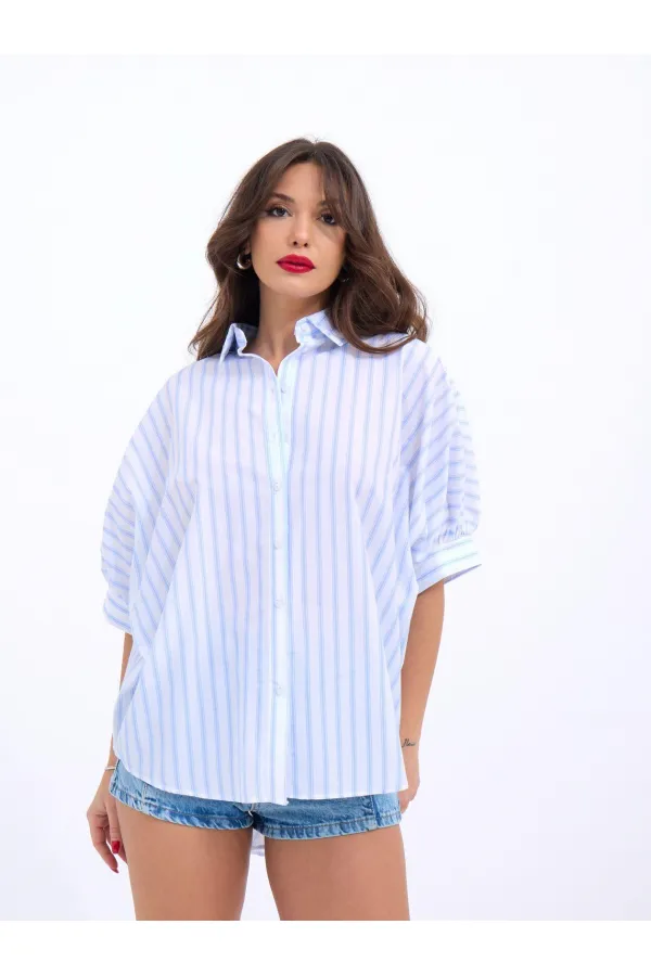 CHEMISE 5190 - RAYURES LOS ANGELES