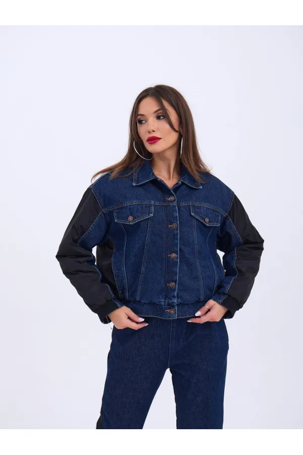 VESTE EN JEAN 6615 - BLEUE