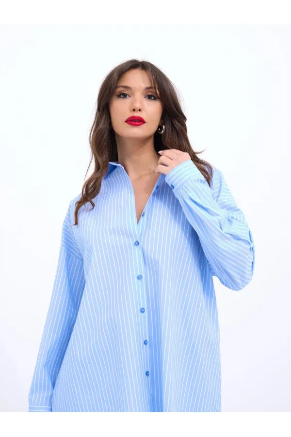 CHEMISE 7057 - RAYURES DENVER