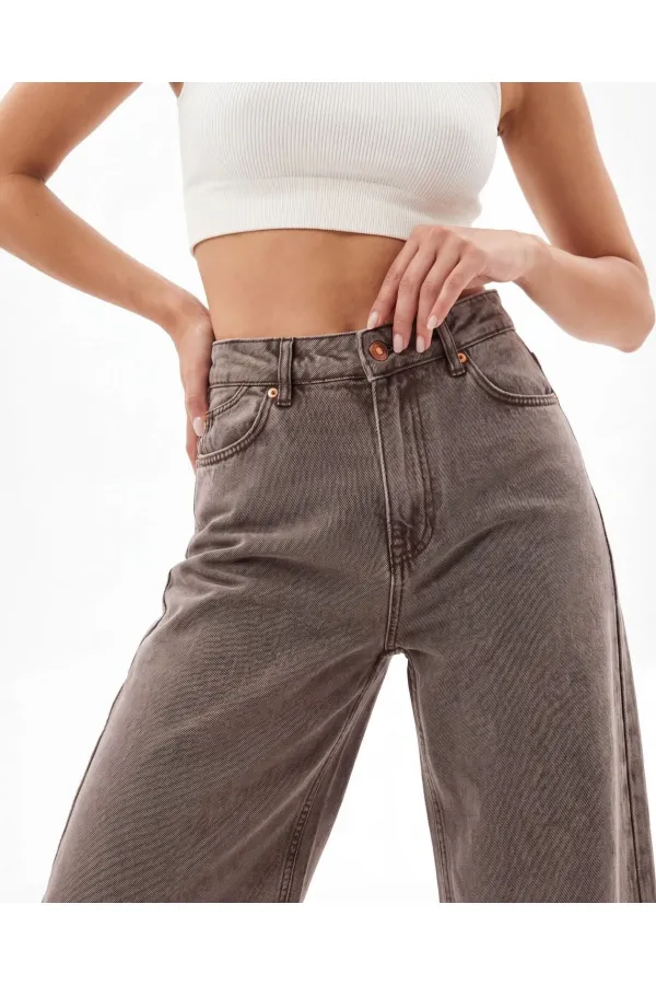 7488 DENIM PANTS - LIGHT BROWN