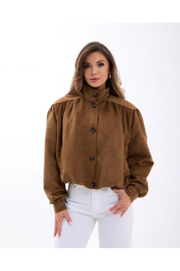 7508 JACKET-BROWN