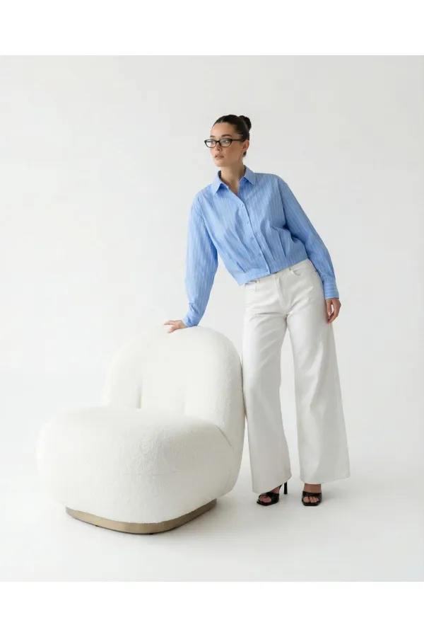 7599 GÖMLEK-NOVARA ÇİZGİLİ