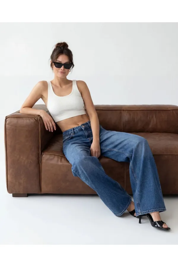 7640 KOT PANTOLON-BLUE