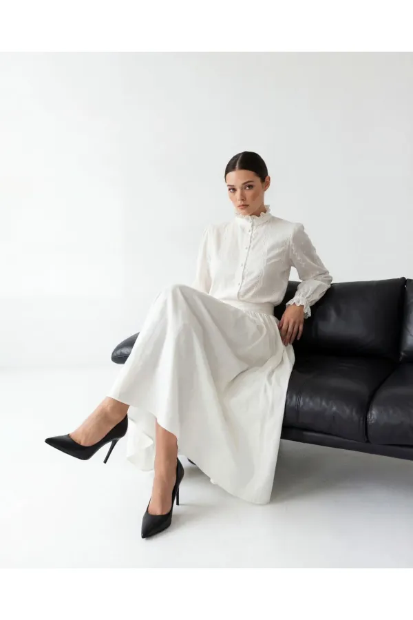 6935 CHEMISE - ÉCRU