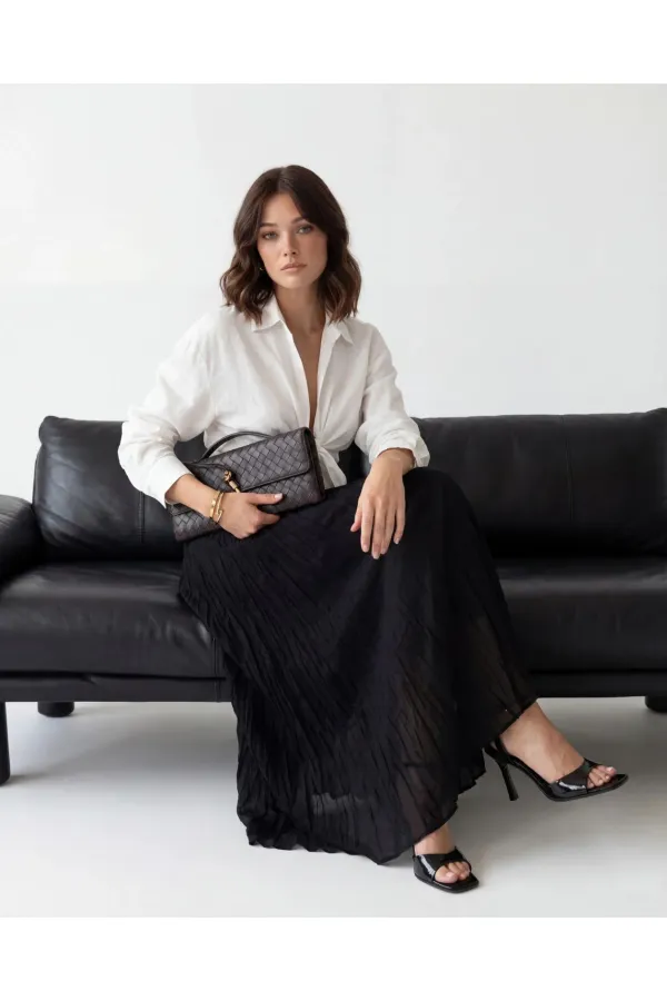 7608 SKIRT - BLACK
