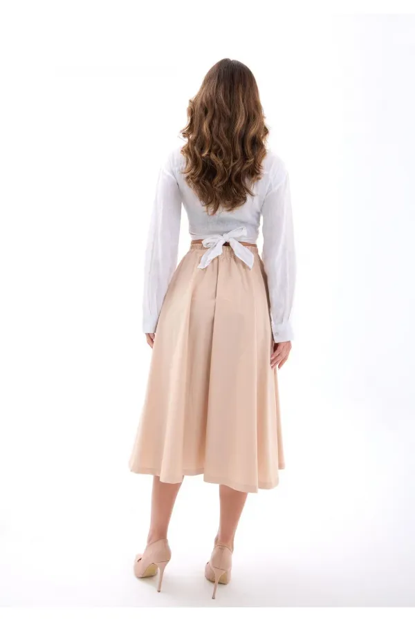 7004 SKIRT - BEIGE
