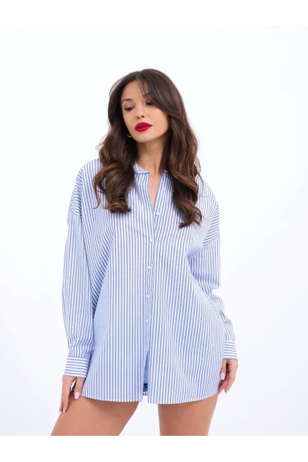 CHEMISE 7057 - RAYURES WASHINGTON