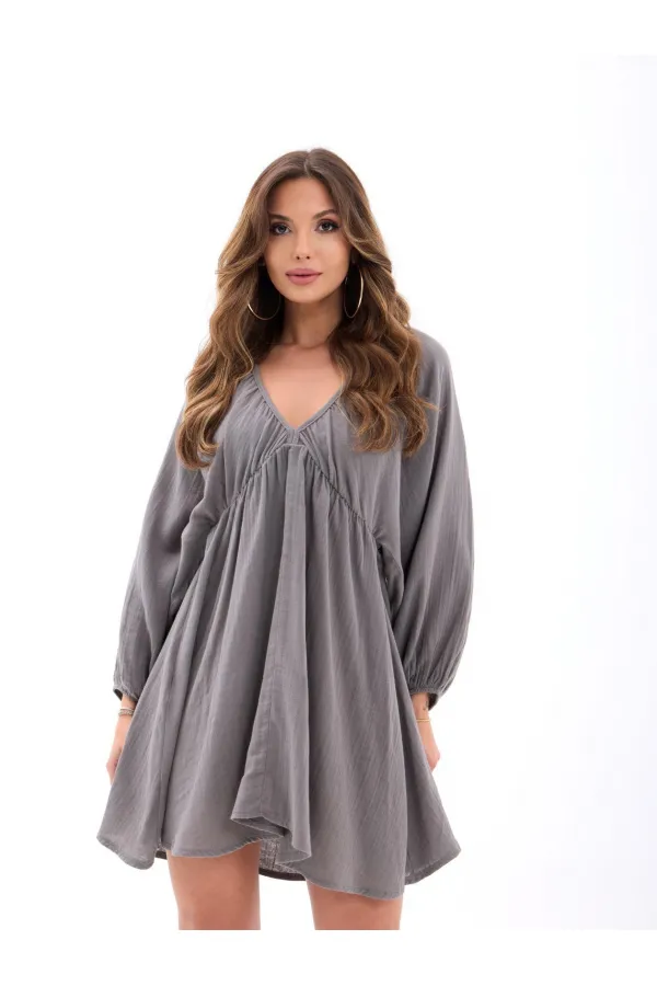 6327 DRESS - GRAY