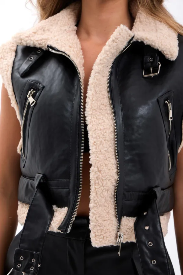 GILET 7218 - NOIR