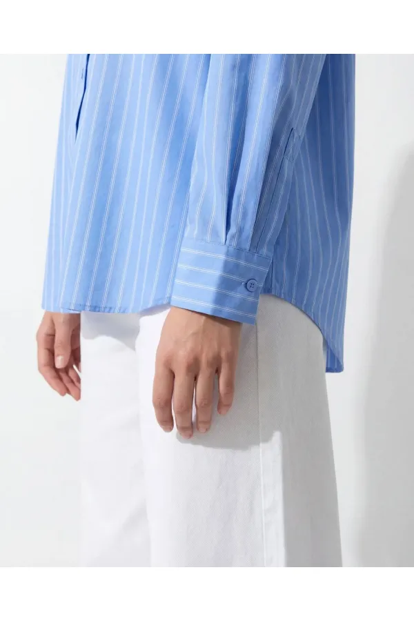 7554 GÖMLEK-NOVARA ÇİZGİLİ