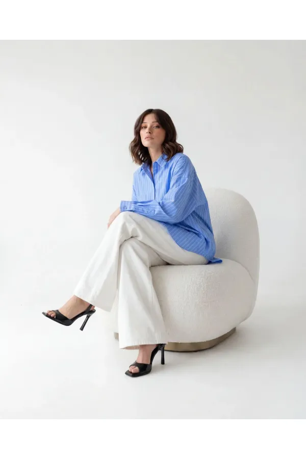 7554 GÖMLEK-NOVARA ÇİZGİLİ