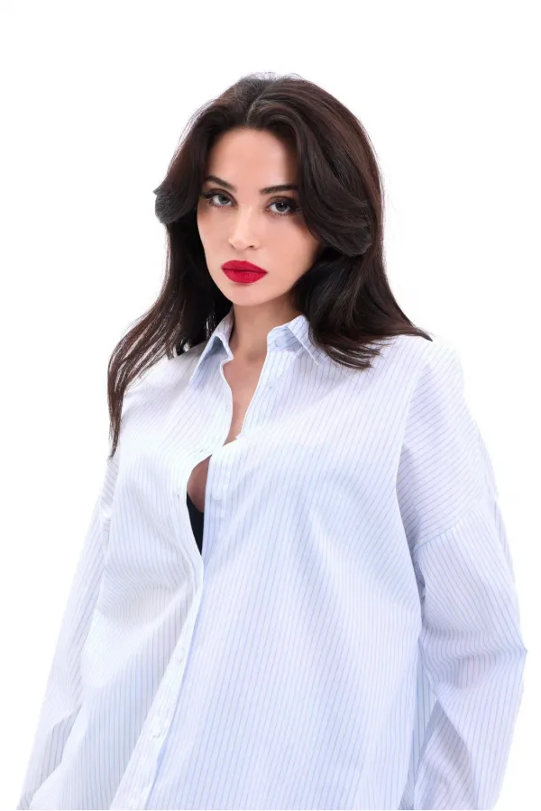 7448 SHIRT - NAPOLI STRIPED