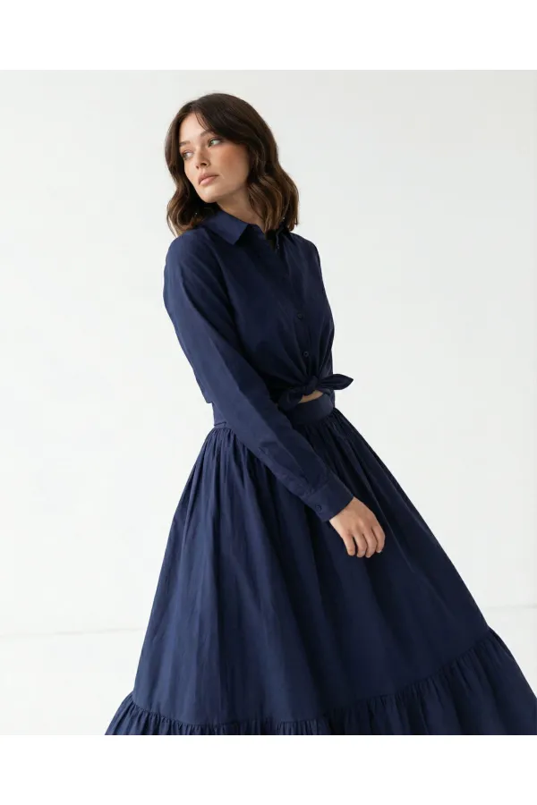 7591 SHIRT - NAVY BLUE