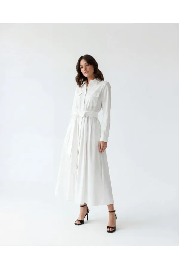ROBE 7559 - BLANC