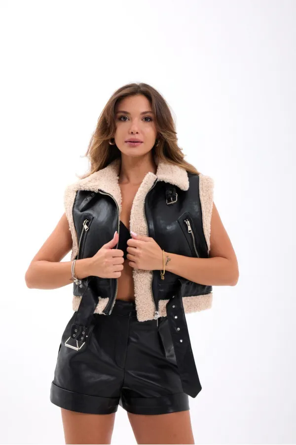 GILET 7218 - NOIR