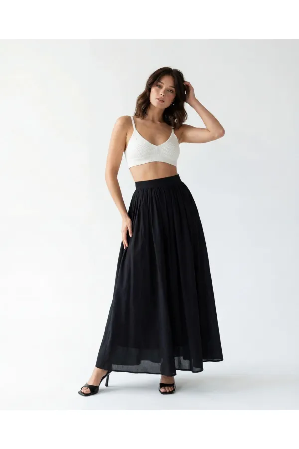 7580 SKIRT - BLACK