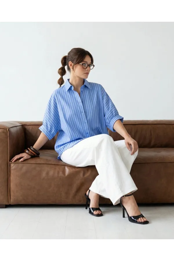 CHEMISE 5190 - RAYURES COLUMBUS