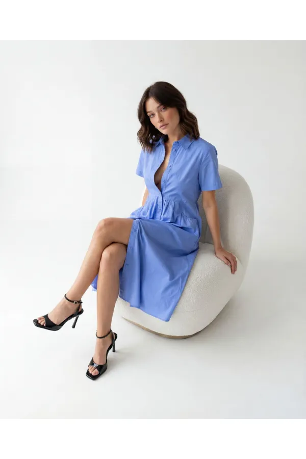 7561 DRESS - BLUE