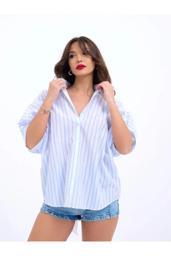 CHEMISE 5190 - RAYURES LOS ANGELES