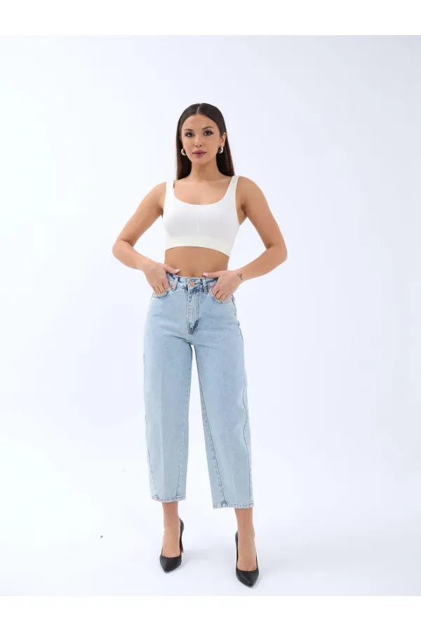 6520 DENIM BALLOON FIT - BLUE