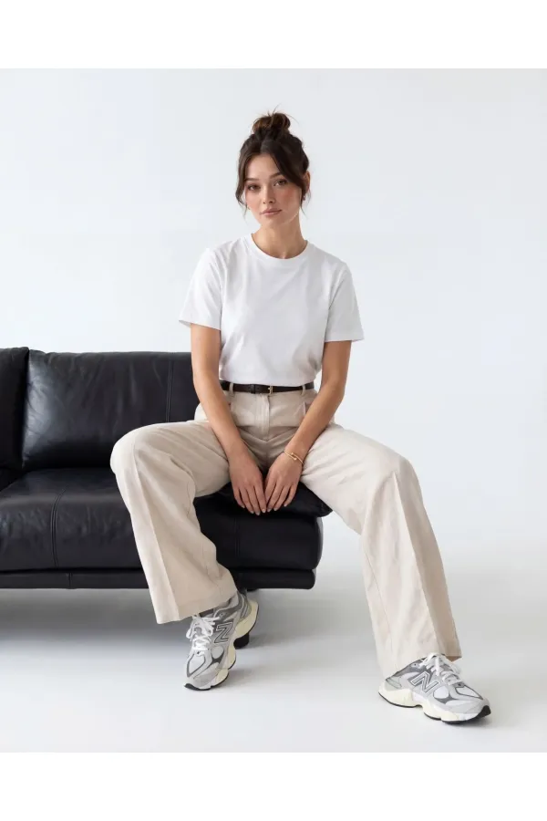 T-SHIRT 7672 - ÉCRU