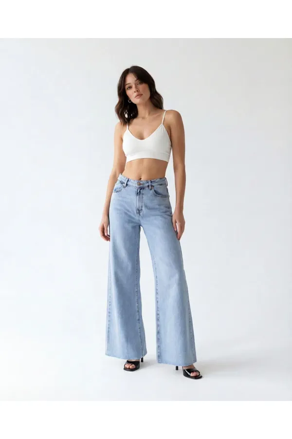 7350 DENIM PANTS - LIGHT BLUE