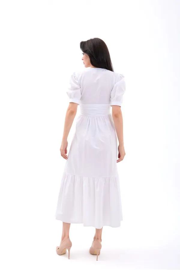ROBE 6411 - BLANC