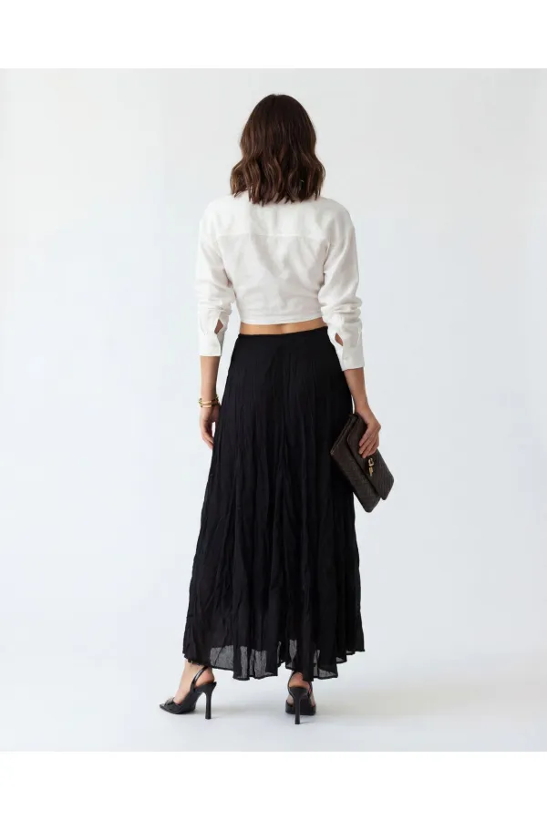 7608 SKIRT - BLACK