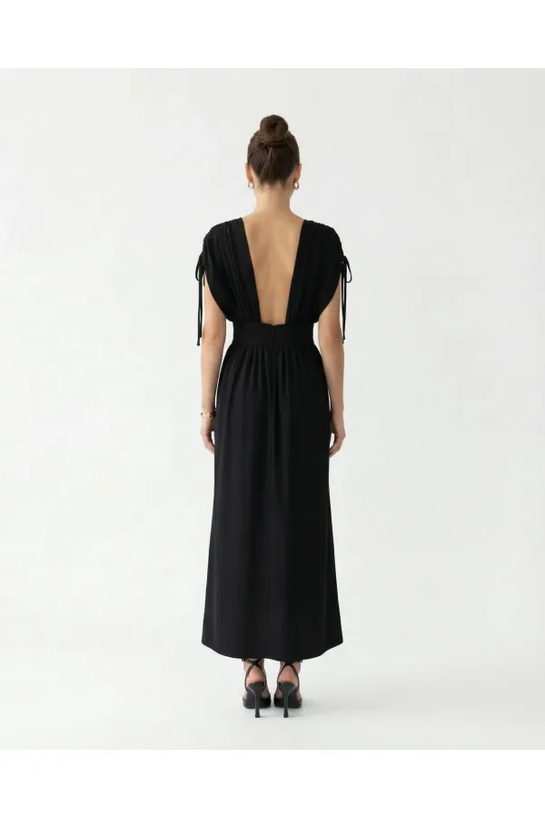 7622 DRESS - BLACK
