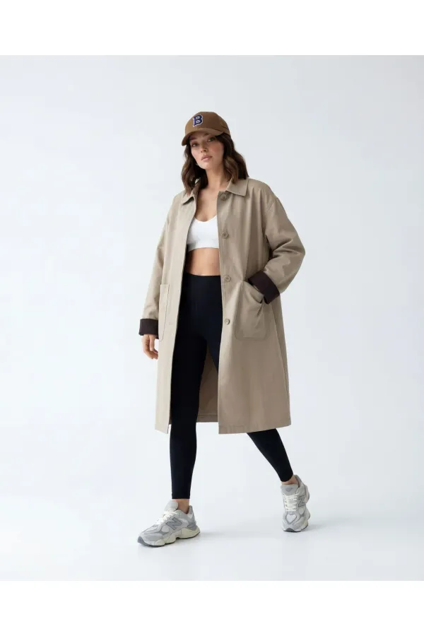 7476 TRENCH-COAT - CAMEL