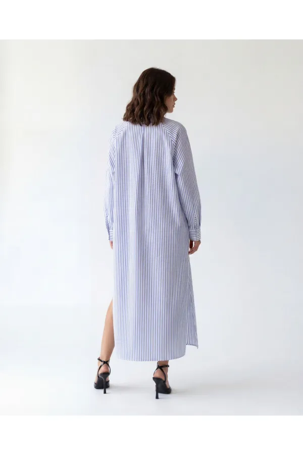 DRESS 5857 - WASHINGTON STRIPED
