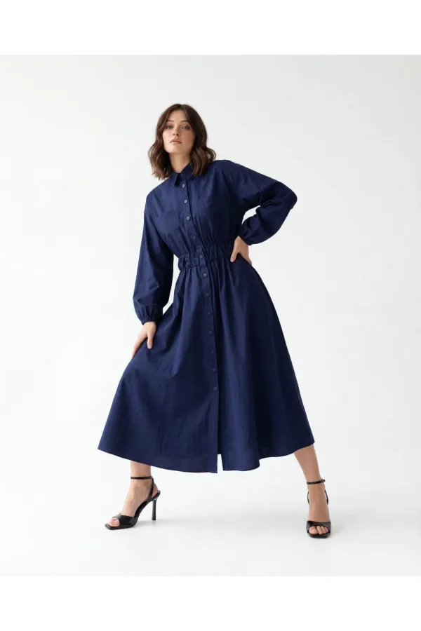 ROBE 5903 - BLEU MARINE