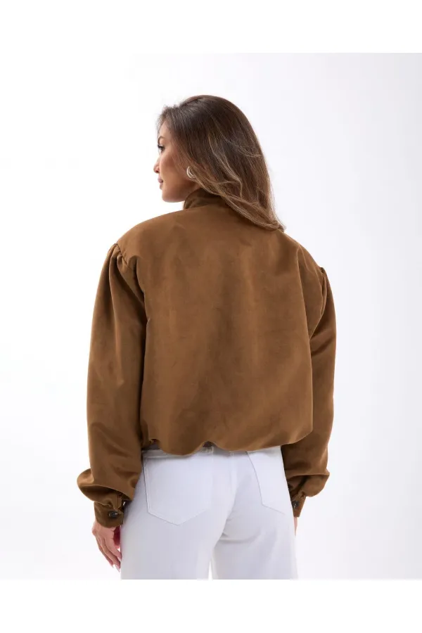 7508 JACKET-BROWN