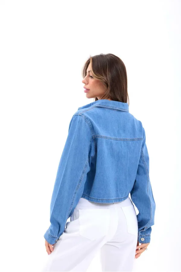 7367 DENIM SHIRT - BLUE