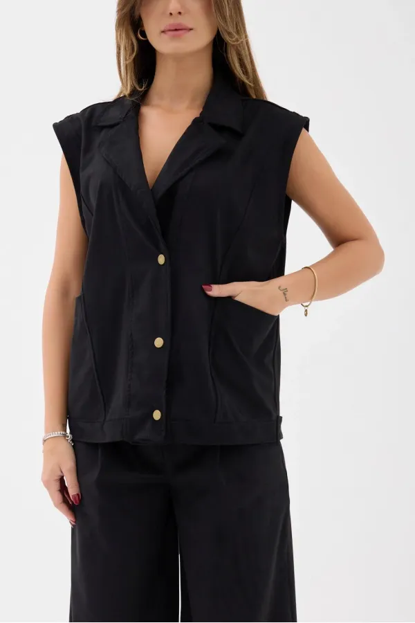 7499 GILET-BLEU MARINE