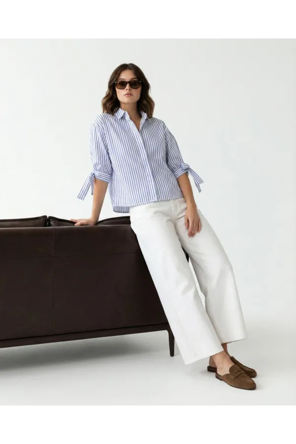7598 SHIRT - WASHINGTON STRIPED