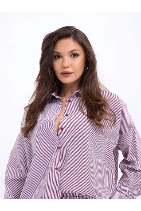 6829 TAKIM-BORDO ÇİZGİLİ