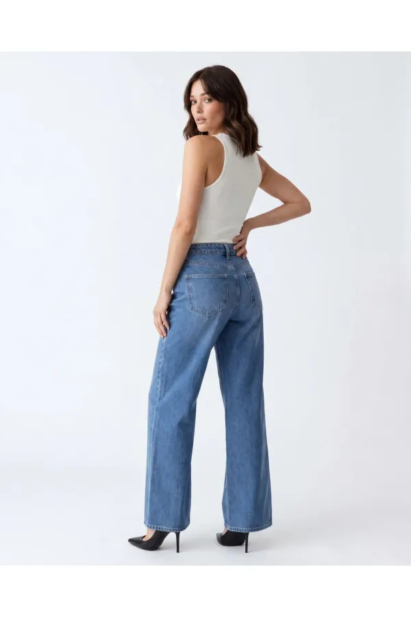 6798 DENIM LOW WAIST ROCKY-BLUE