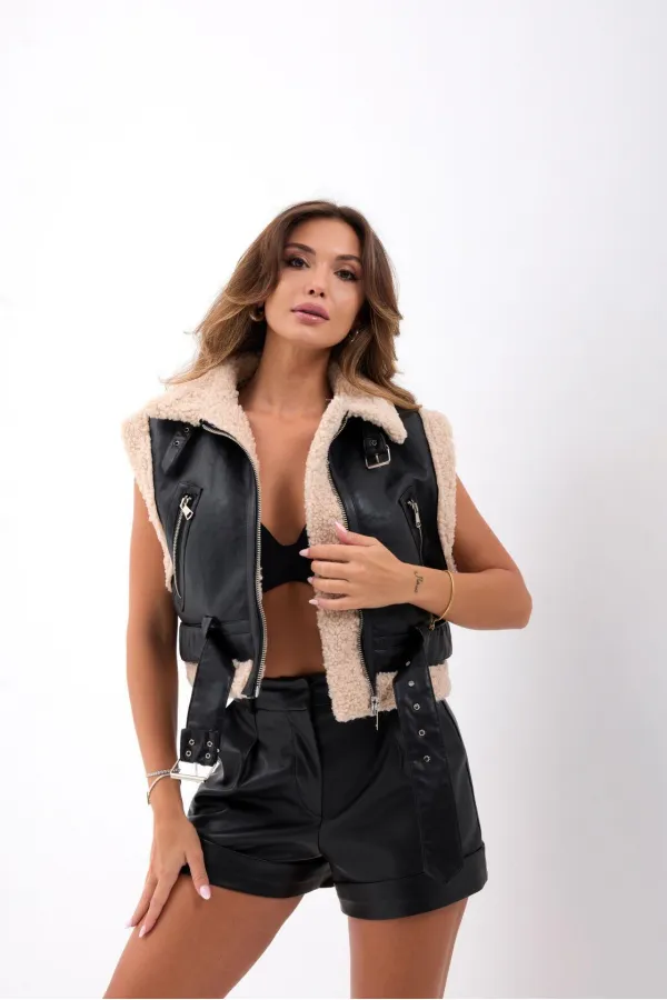 GILET 7218 - NOIR