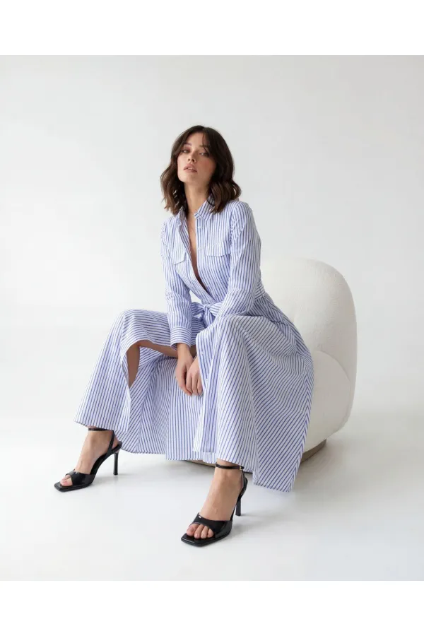 7559 ELBİSE-WASHINGTON ÇİZGİLİ